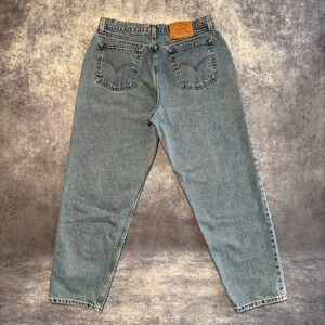 Vintage Levis 560 Loose Fit‎ Straight Leg Blue Jeans Womens 14 Reg S 90s Denim